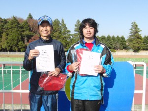 男子B準優勝