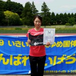 女子準優勝：上野 永美子（JAC）