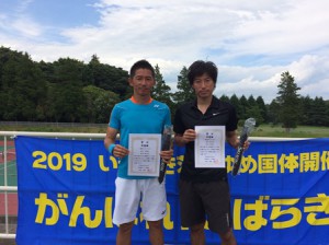 男子準優勝