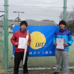 男子１、２位