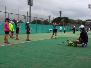 ☆講習中[テニスの日茨城2020講習会]DSC00843