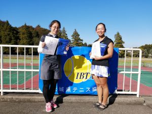 女子準優勝 加藤・星