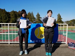 女子優勝 高野・高野