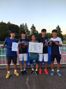 2022クラブ対抗戦男子Aクラス1位T-1インドア (002)